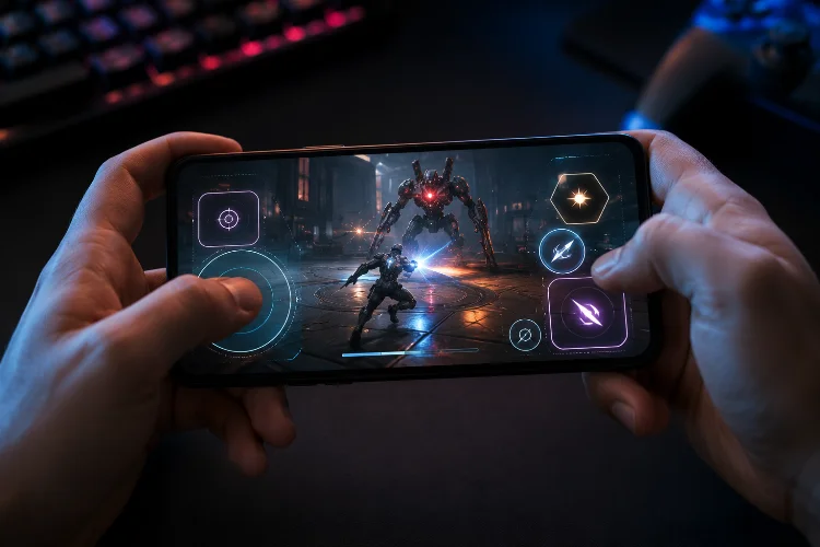 How Touch Target Geometry Shapes Fast Mobile Game Inputs
